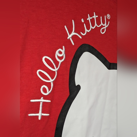 Embroidered Hello Kitty Top - Picture 3 of 5